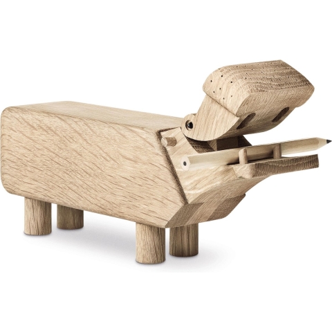 Kay Bojsen Houtfiguur - Nijlpaard - H9 cm - Eg - Kay Bojesen - OneSize - Decoratie