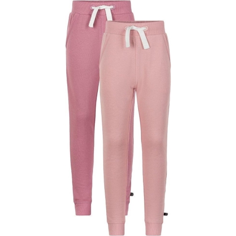 Minymo Joggingbroek - 2-pack - Mesa Rose - Minymo - 2 jaar (92) - Broeken - Katoen