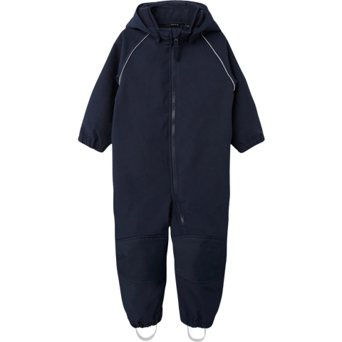 Name It Softshellpak m. Fleece - Noos - NmnAlfa - Dark Saffier - Name It - 4 jaar (104) - Softshell