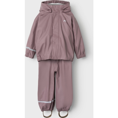 Name It Regenkleding - PU - Noos - NknDry10 - Weemoedig Mauve - Name It - 12 jaar (152) - Regenkleding