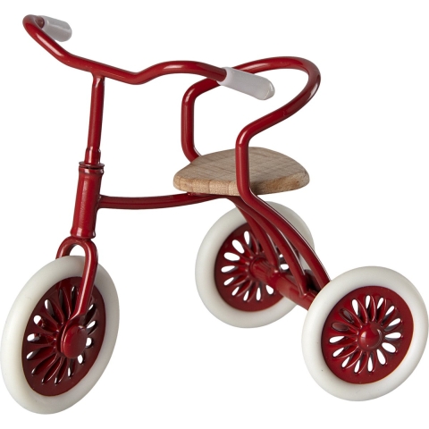 Maileg Poppentoebehoren - Driewieler - Muis - Rood - Maileg - OneSize - Poppentoebehoren
