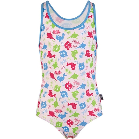 BECO Zwempak - Zeeleven - UV50+ - Roze/Multicolour - BECO - 2 jaar (92) - Badmode