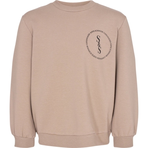 Petit by Sofie Schnoor Sweatshirt - Warm Grey - Petit by Sofie Schnoor - 6 jaar (116) - Sweatshirt