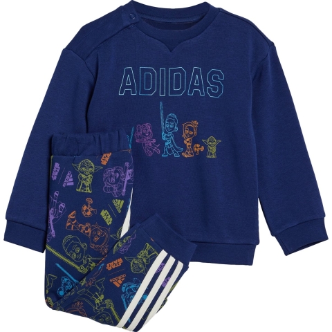 adidas Performance Sweatset - I SW YJ Joggen - Blauw/Multi - adidas Performance - 1½ jaar (86) - Sweatset