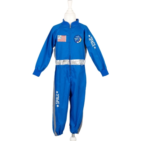 Souza Kostuum - Astronaut - André - Blauw - Souza - 3-4 jaar (98-104) - Kostuum