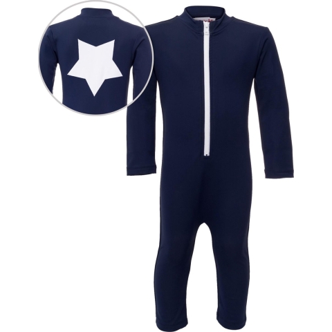 Petit Crabe Zwemboxpak - Lou - UV50+ - Navy - Petit Crabe - 2-3 jaar (92-98) - Badmode