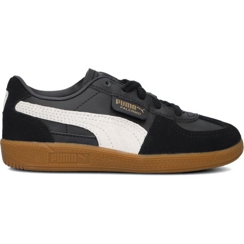 Puma Schoenen - Palermo Lth PS - Zwart/veergrijs - Puma - 28 - Schoenen