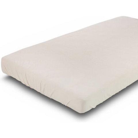Cocoon Company Hoeslaken - Volwassenen - 90x200 - Creme - Cocoon Company - OneSize - Hoeslaken