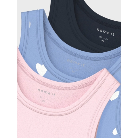 Name It Onderhemden - NkfTank - 4-pack - Serenity - Name It - 5 jaar (110) - Onderhemd