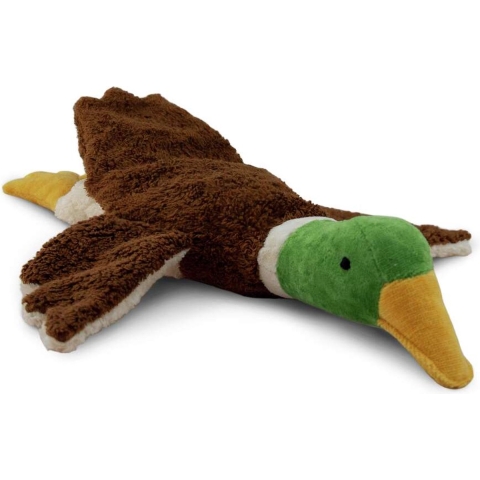 Senger Naturwelt Verwarmingskussen - Klein - 43 cm - Eend - Brui - Senger Naturwelt - OneSize - Knuffel