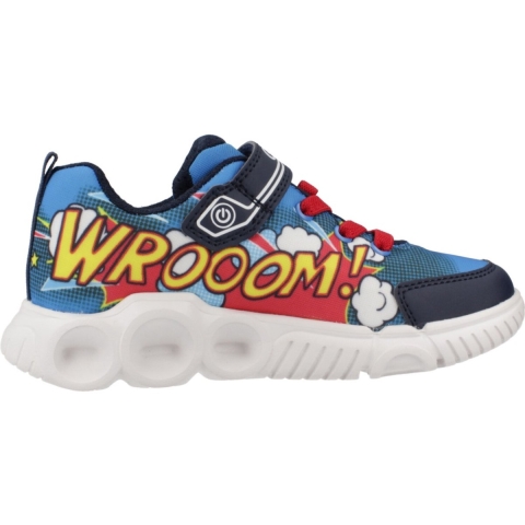 Geox Lichtgevende Schoenen - J Wroom - Royal/Ed - Geox - 29 - Schoenen