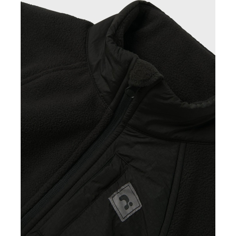 Name It Fleece Jas - Noos - NknMyles - Zwart - Name It - 14 jaar (164) - Fleece Jas