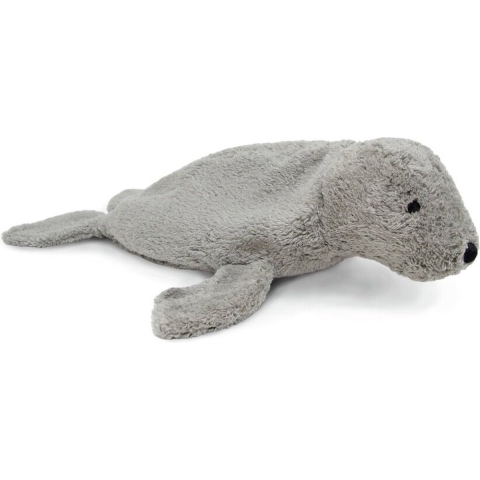 Senger Naturwelt Verwarmingskussen - Klein - 40 cm - Zegel - Gri - Senger Naturwelt - OneSize - Knuffel