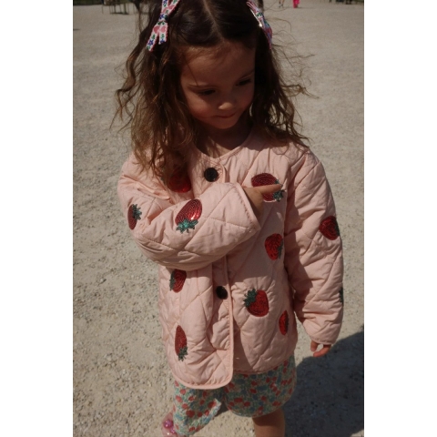 Konges Sløjd Jas - Flora - Strawberry - Konges Sløjd - 1½ jaar (86) - Zomerjas