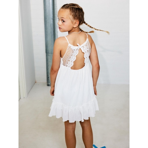 Name It Jurk - Noos - NkfFimia - Jet Stroom - Name It - 8 jaar (128) - Jurk