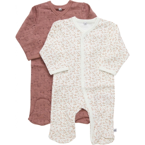 Pippi Baby Boxpak - Pyjamapak - 2-pack - Burlwood - Pippi Baby - 4 jaar (104) - Boxpak