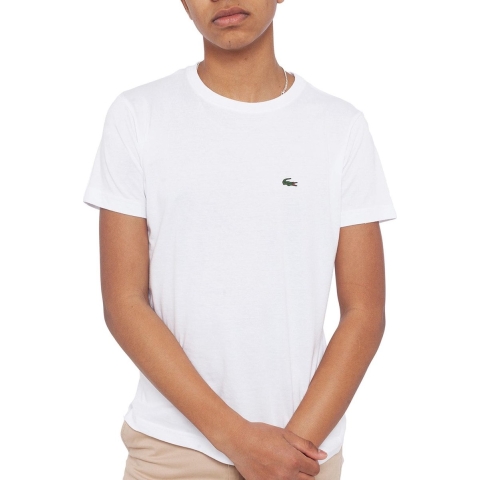 Lacoste T-Shirt - Wit - Lacoste - 8 jaar (128) - T-Shirt
