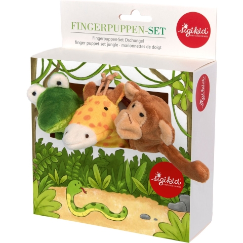 Sigikid Teddyberen - 12 cm - Jungle - Sigikid - OneSize - Knuffel