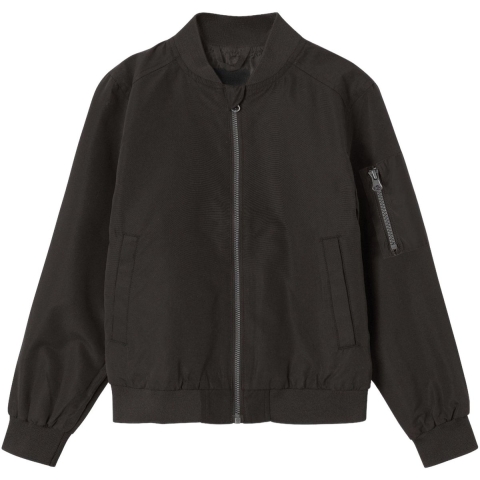 Name It Bomber Jack - NknMonster - Black Detail - Name It - 11 jaar (146) - Zomerjas