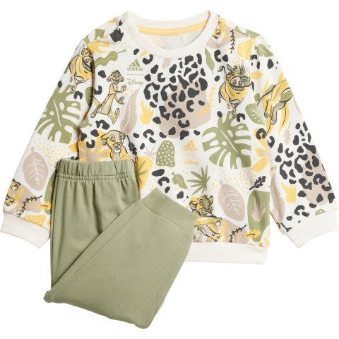 adidas Performance Set - I DY LK JOG - Wit/Groen - adidas Performance - 1 jaar (80) - Blouse