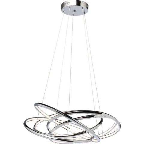 Kare Hanglamp Saturn LED Chrome Big