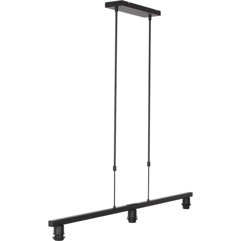 Steinhauer Stang hanglamp - E27 (grote fitting) - zwart