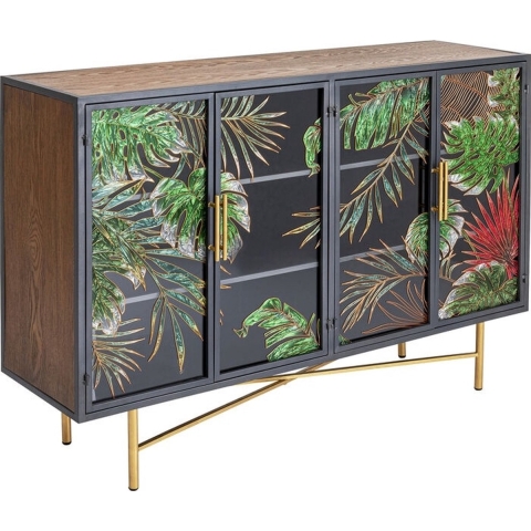 Kare Design - Jungle Dressoir - B95 X D38 X H135 Cm - Multikleur