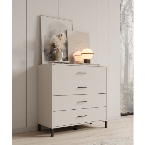 Meubella Ladekast Vidor - Beige - 93 cm