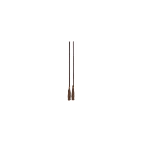 5x stuks heksen bezems 2-delig -