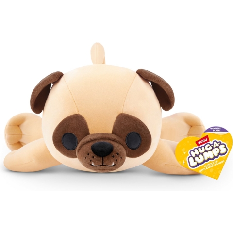Hug A Lumps Knuffel m. Gewicht - 40 cm - Hondje - Olly - Hug A Lumps - OneSize - Knuffel