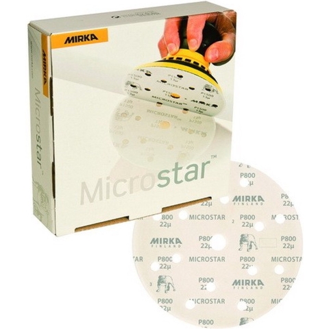 Mirka MICROSTAR | 150mm | Grip | 15H | P2500 | 50/verpakking - FM61105096