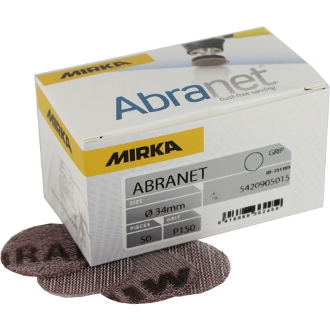 Mirka ABRANET 34mm Grip | P240 | 50/verpakking - 5420905025