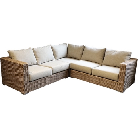 Houston Hoek loungebank Bamboo - Own