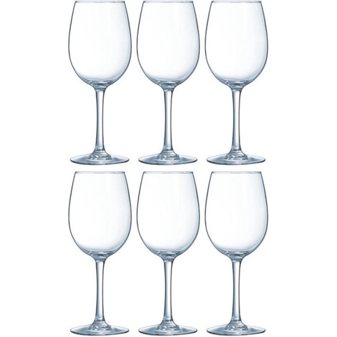 6x Stuks wijnglazen Vina Vap voor rode wijn 260 ml -