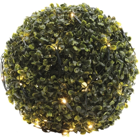 Buxus kerstverlichting - lichtnet - 120 led lampjes - warm wit - 80 x 80 cm -