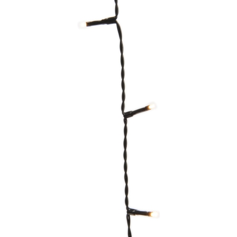 Kerstverlichting - 720 leds -klassiek warm wit -5400 cm - zwart snoer -timer en dimmer -