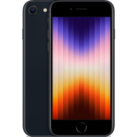 Refurbished iPhone SE2022 64Gb. Zwart. Lichte gebruikssporen
