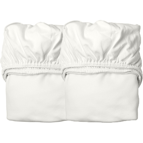 Leander Hoeslaken - 60x115 - 2-pack - Snow - Leander - OneSize - Hoeslaken