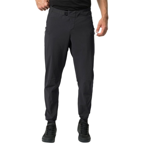 VAUDE Lange fietsbroek zonder zeem Moab Pro lange bikebroek, voor heren, Maat M,