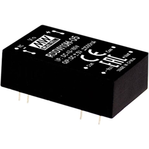 Mean Well RSDW10H-12 DC/DC-converter 835 mA 10 W Aantal uitgangen: 1 x Inhoud 1 stuk(s)