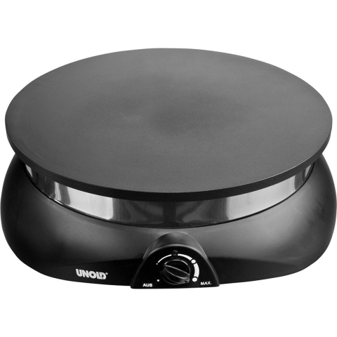 Unold 48155 Crêpe maker Zwart