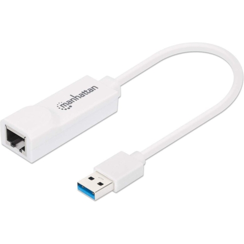Manhattan Gigabit Ethernet Adapter Netwerkadapter 1 GBit/s USB-A 3.2 Gen 1