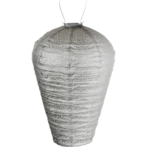 Balloon xl solar lampion licht taupe - Lumiz