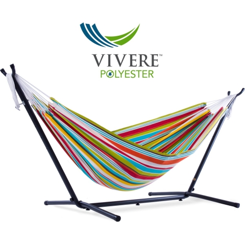 Vivere Combo Hangmat met Stalen Standaard