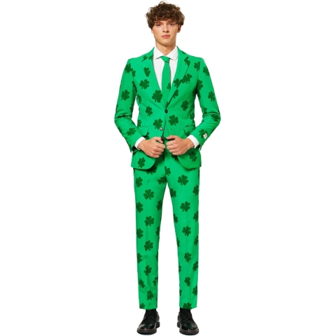 Luxe heren pak Sint Patricks Day 50 (L) -