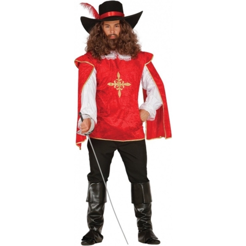 Musketiers kostuums heren One size -