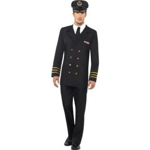 Marine officier kostuum voor heren 48-50 (M) -