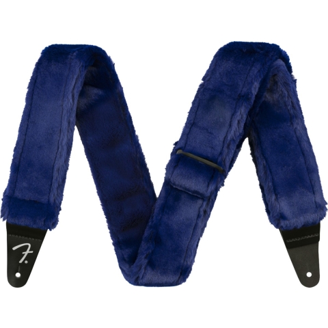 Fender Poodle Plush Strap, Blue