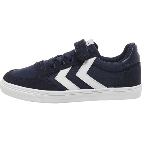 Hummel Schoenen - Slimmer Stadil Low Jr - Dress Blue - Hummel - 36 - Schoenen