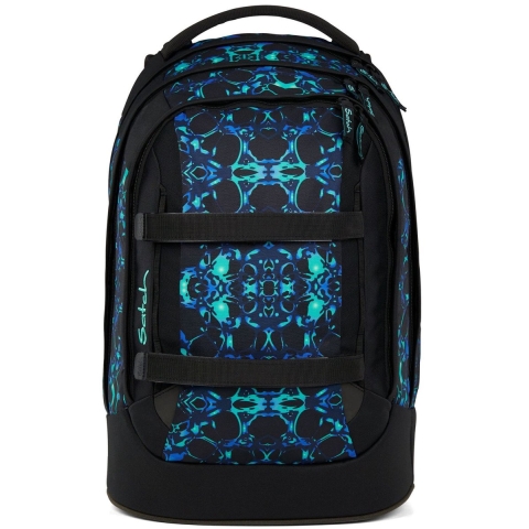 Satch Schooltas - Pakket - Caleido Blue - Satch - OneSize - Schooltas